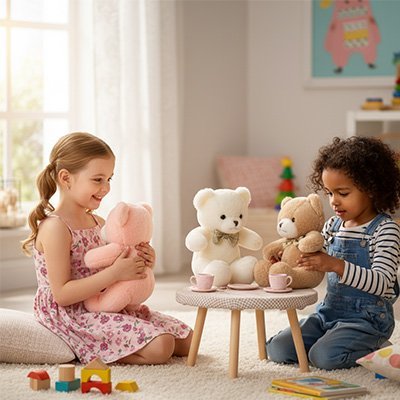 Ours en peluche | Doudou Ultra - Doux - Monde Enfant