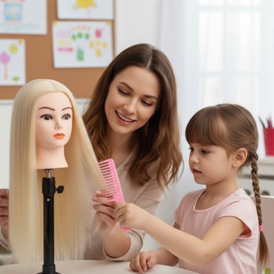 Tete a coiffer | Professionnelle - Monde Enfant