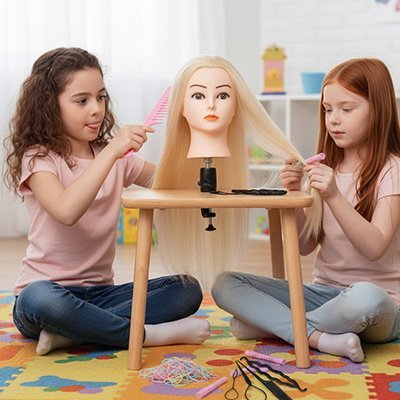 Tete a coiffer | Professionnelle - Monde Enfant